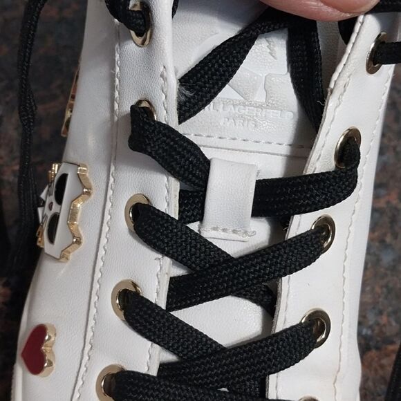 Karl Lagerfeld Sneakers Size 5.5 - Picture 6 of 7